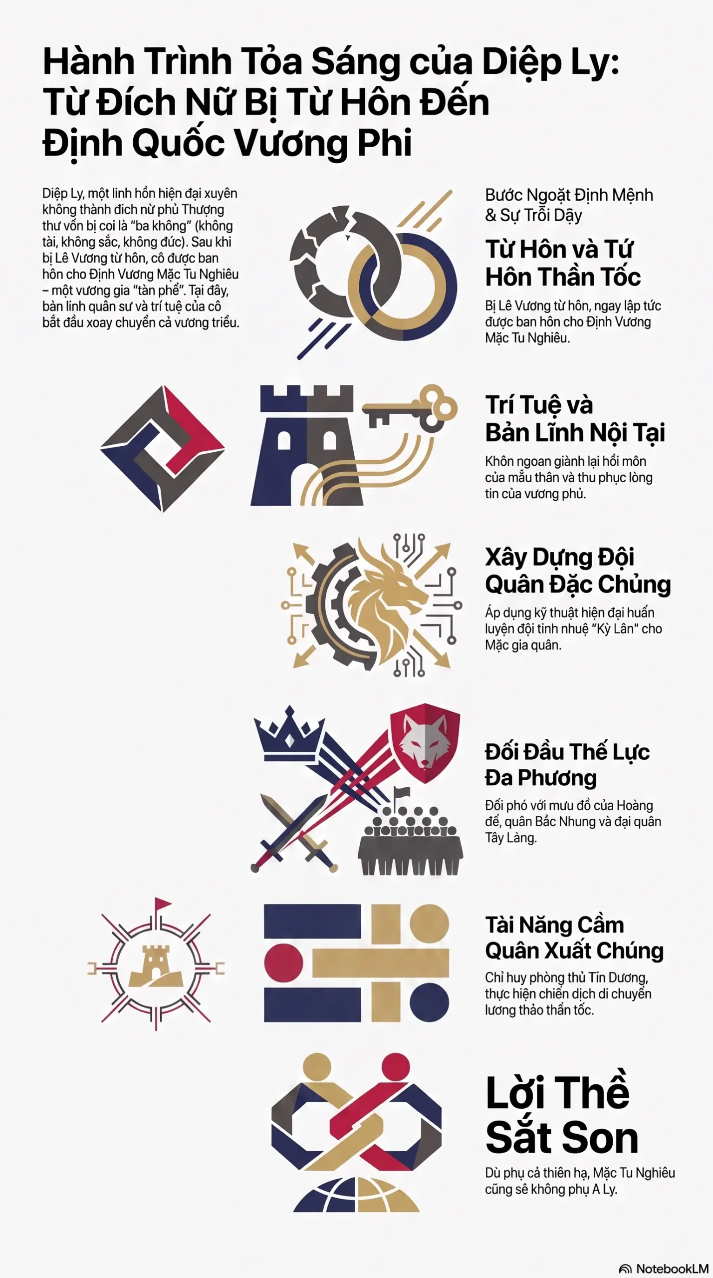 Infographic - [Mecobooks] Thịnh Thế Đích Phi: Phượng Khinh và Hành Trình Nghịch Chuyển Của 