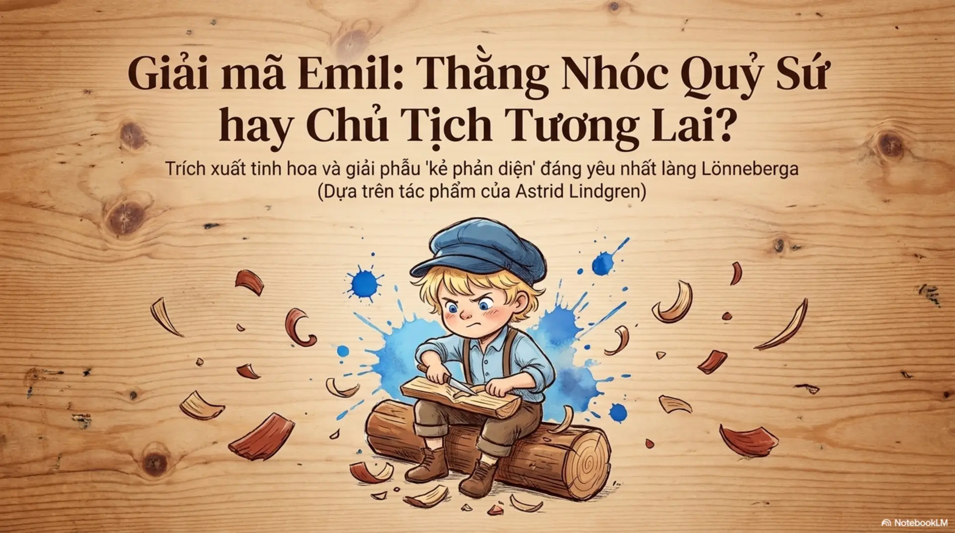 Slide Tóm tắt 1 - Lại Thằng Nhóc Emil: Thiên Thần Hay 