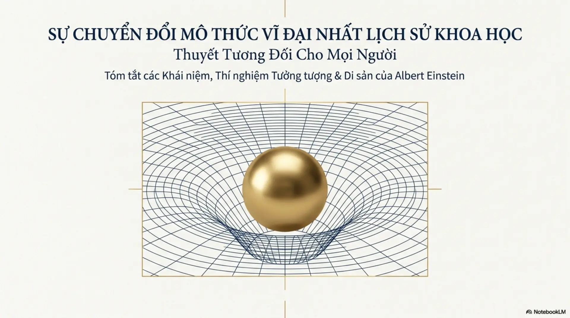 Slide Tóm tắt 1 - Thuyết Tương Đối Cho Mọi Người: Hành Trình Khám Phá Vũ Trụ Qua Tư Duy Einstein