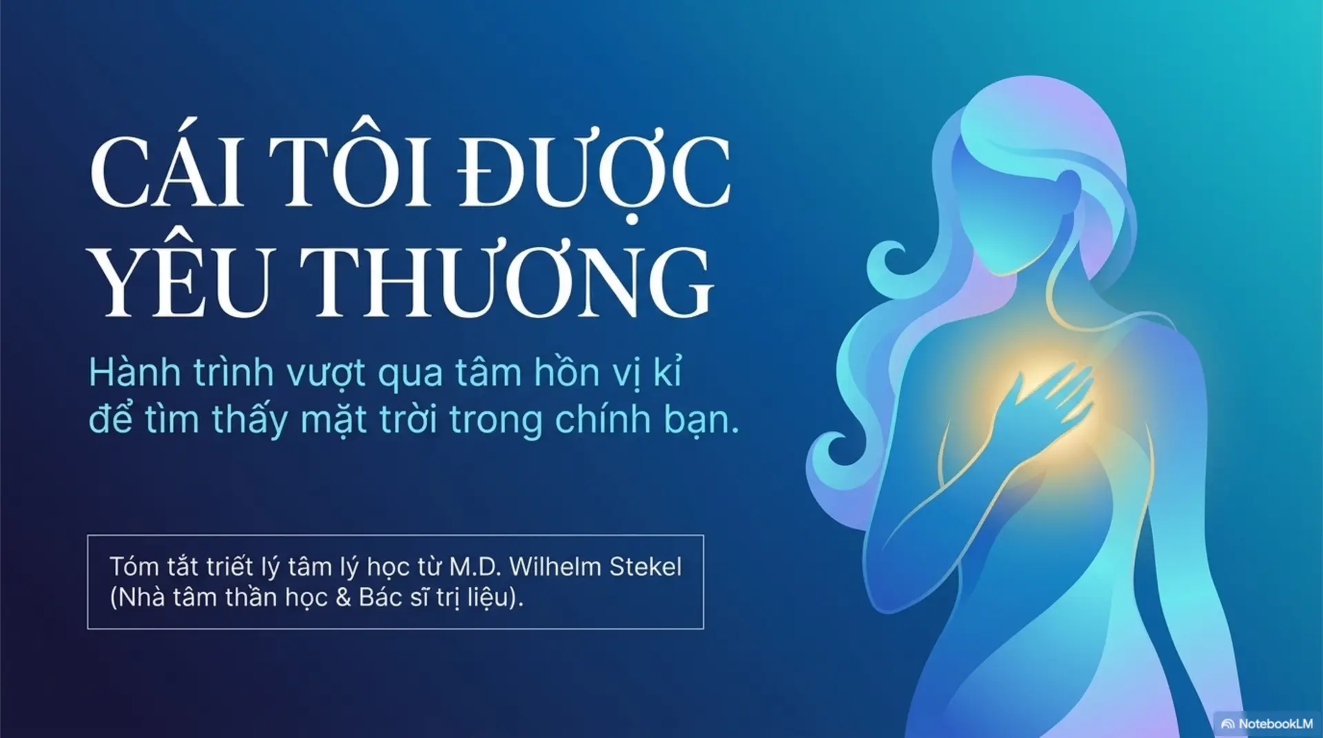 Slide Tóm tắt 1 - Cái Tôi Được Yêu Thương: Hành Trình Từ Si Mê Vị Kỷ Đến Chữa Lành Đích Thực