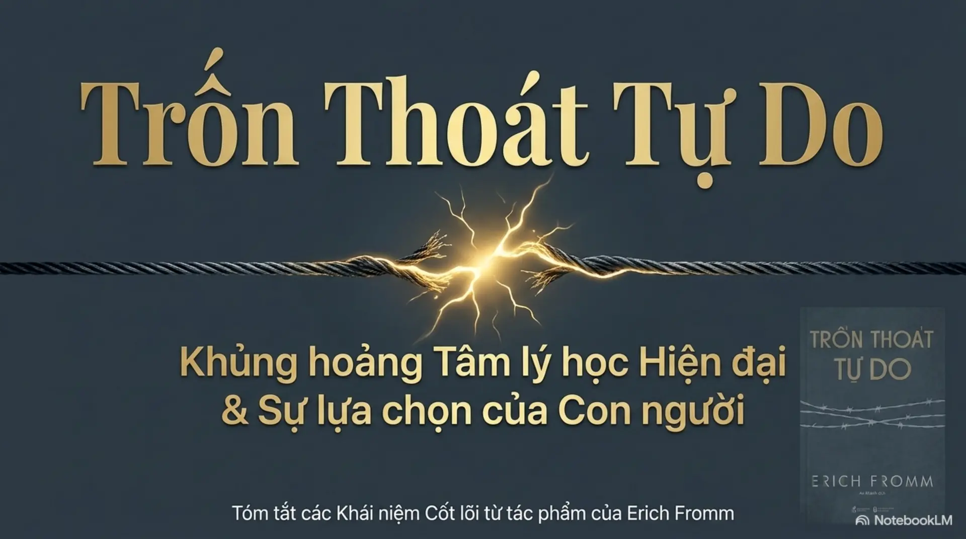 Slide Tóm tắt 1 - [Mecobooks] Trốn thoát tự do: Tại sao chúng ta khao khát độc lập nhưng lại sợ hãi sự cô đơn?