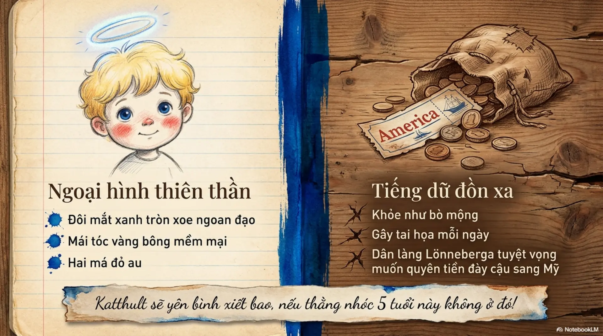 Slide Tóm tắt 2 - Lại Thằng Nhóc Emil: Thiên Thần Hay 