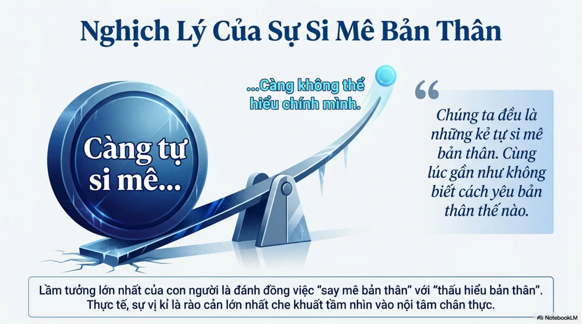 Slide Tóm tắt 2 - Cái Tôi Được Yêu Thương: Hành Trình Từ Si Mê Vị Kỷ Đến Chữa Lành Đích Thực