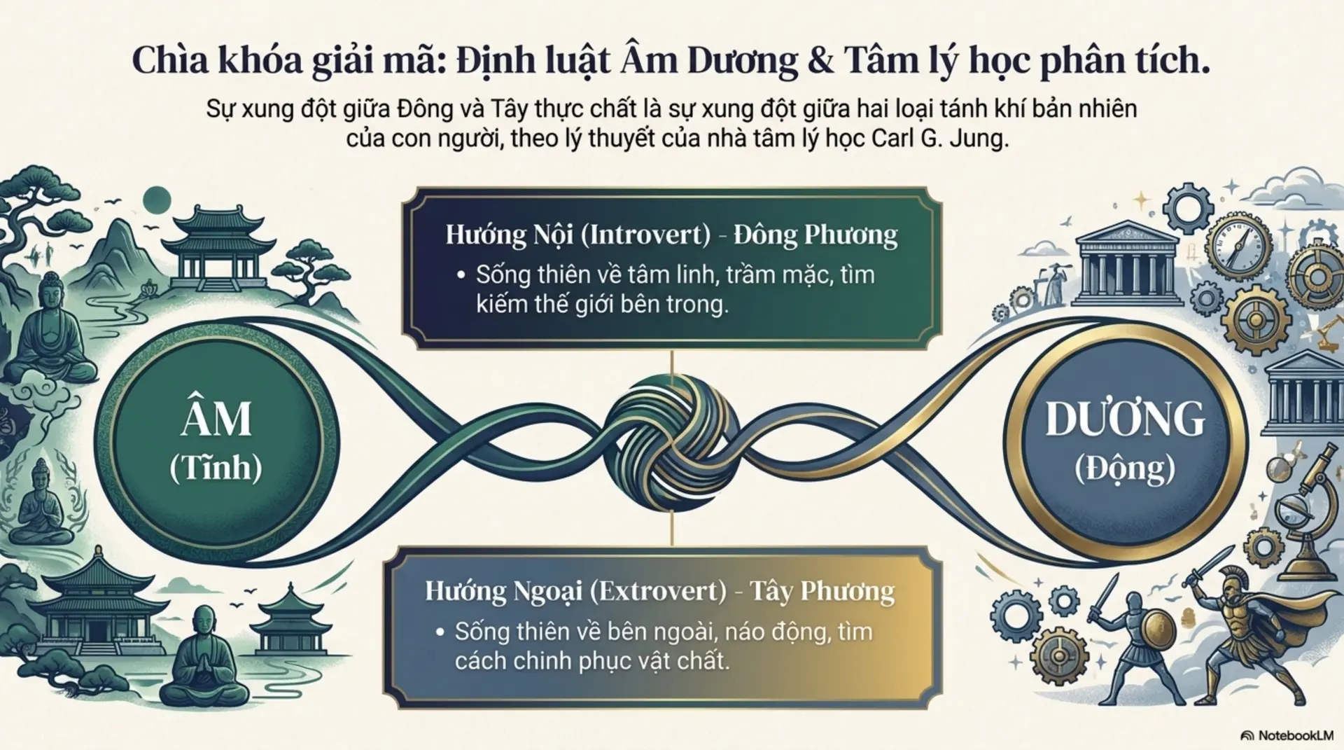 Slide Tóm tắt 3 - Văn Minh Đông Phương và Tây Phương: Tìm Lại Điểm Cân Bằng Trong
