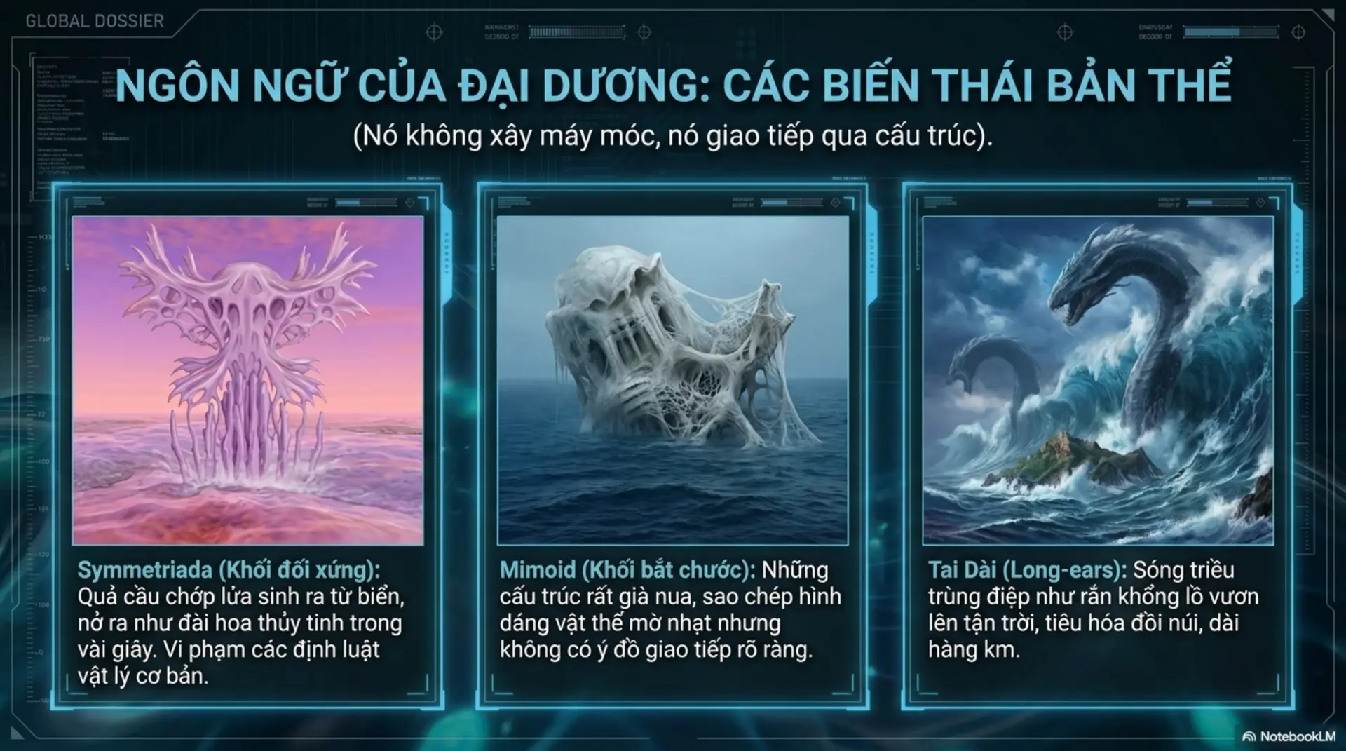 Slide Tóm tắt 5 - [Review] Solaris: Khi Vũ Trụ Là Một Tấm Gương Soi Chiếu Nội Tâm Con Người