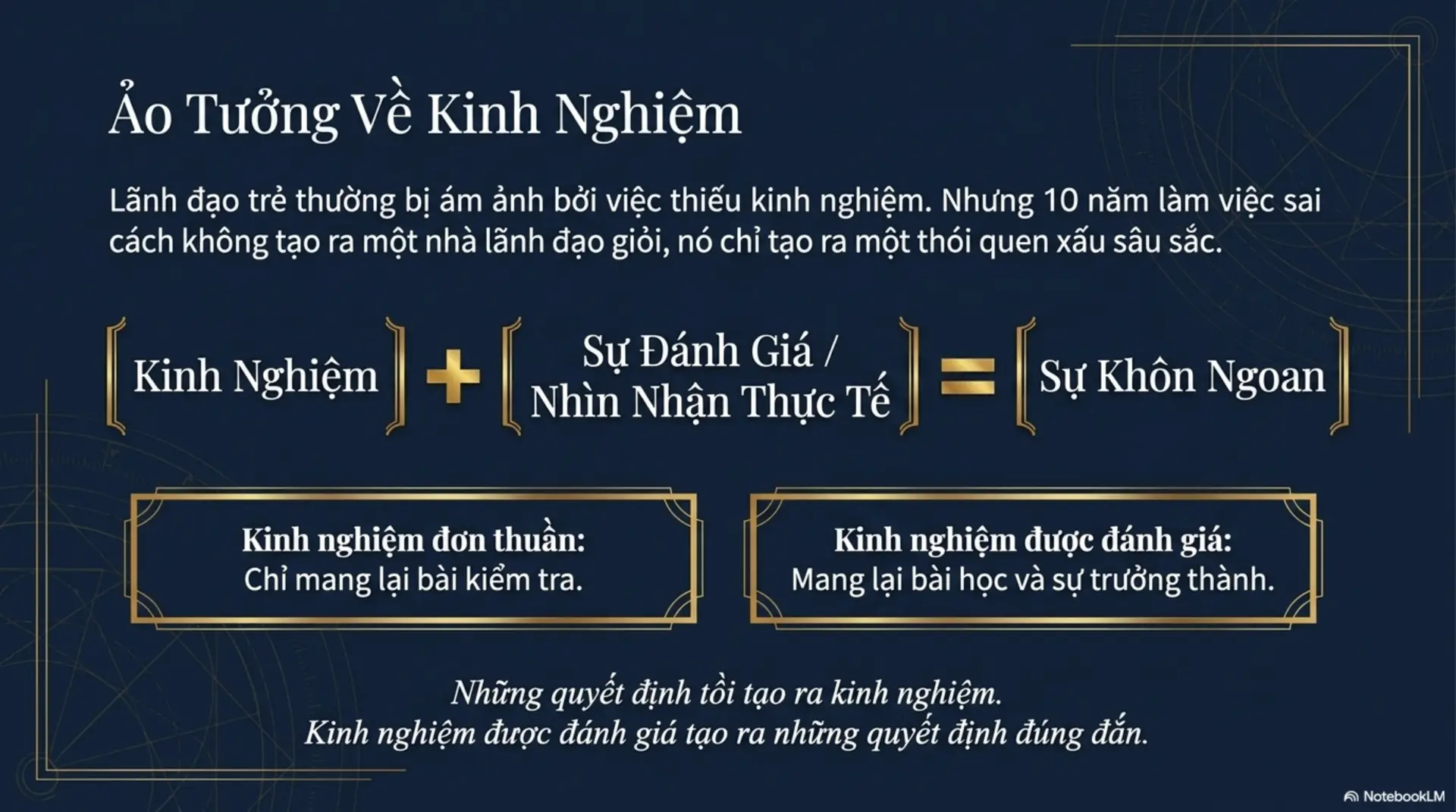 Slide Tóm tắt 5 - Tinh Hoa Lãnh Đạo: 13 Bài Học