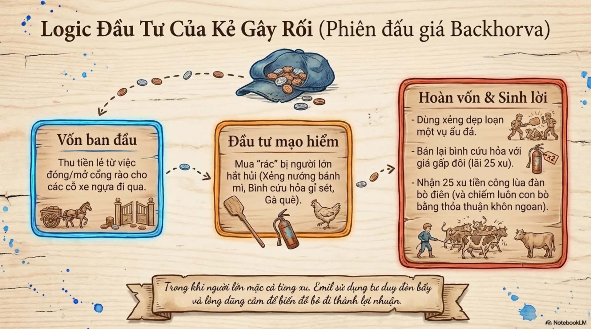 Slide Tóm tắt 6 - Lại Thằng Nhóc Emil: Thiên Thần Hay 