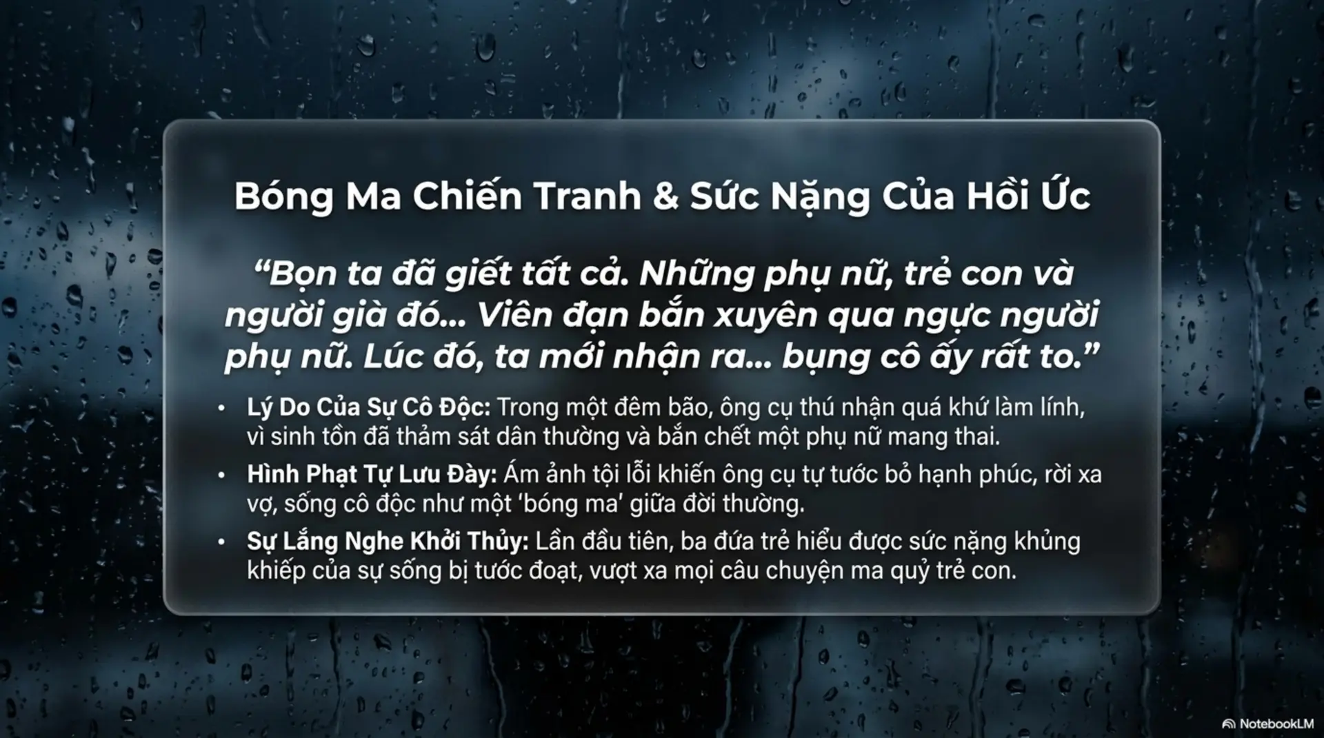 Slide Tóm tắt 7 - KHU VƯỜN MÙA HẠ - HÀNH TRÌNH ĐI TÌM SỰ SỐNG TRONG DÁNG HÌNH CÁI CHẾT