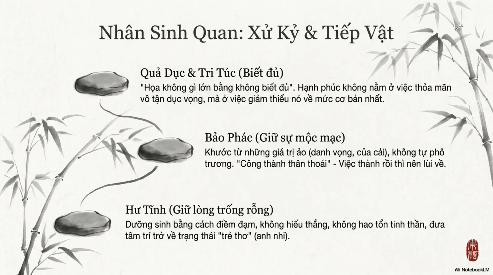 Slide Tóm tắt 8 - Lão Tử và Đạo Đức Kinh: Hành Trình Tìm Về Bản Nguyên Giữa Vũ Trụ Sách Mecobooks