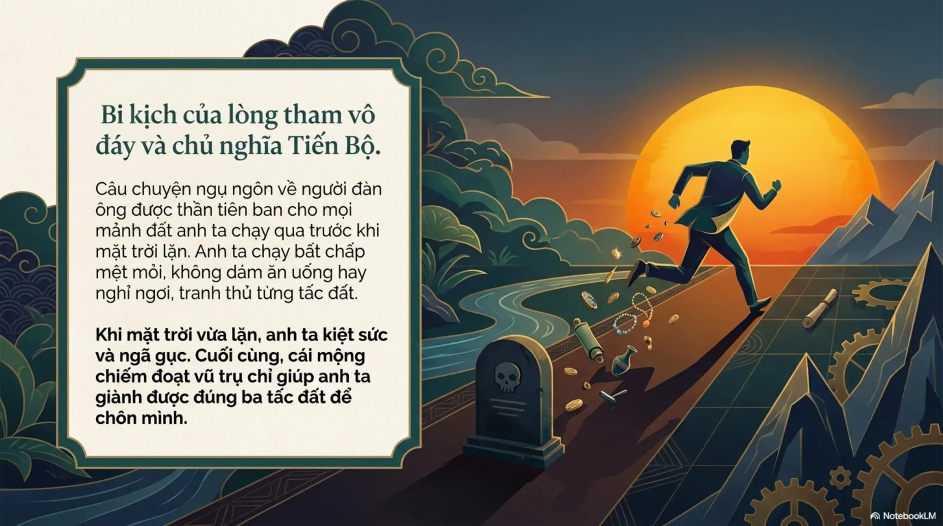Slide Tóm tắt 9 - Văn Minh Đông Phương và Tây Phương: Tìm Lại Điểm Cân Bằng Trong