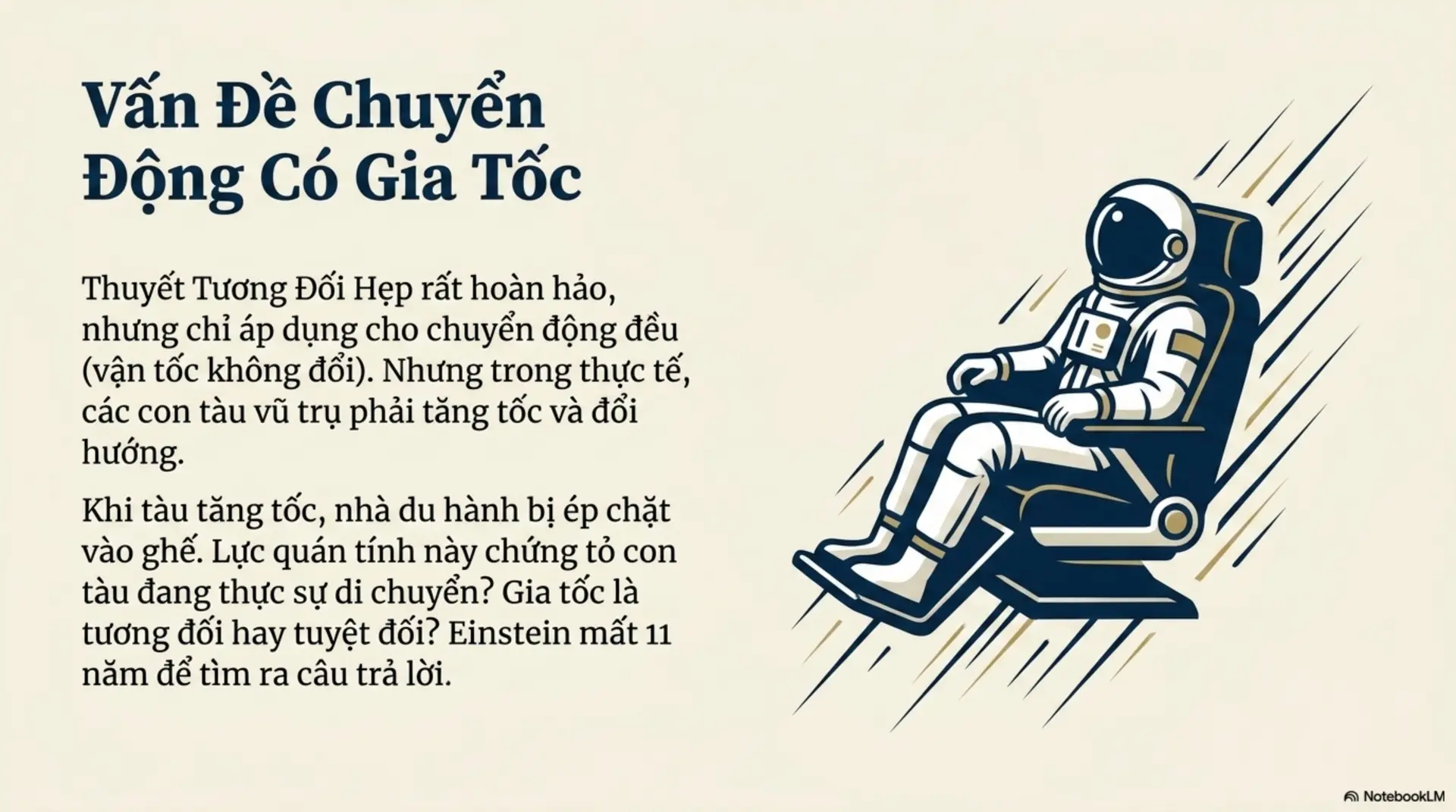 Slide Tóm tắt 10 - Thuyết Tương Đối Cho Mọi Người: Hành Trình Khám Phá Vũ Trụ Qua Tư Duy Einstein