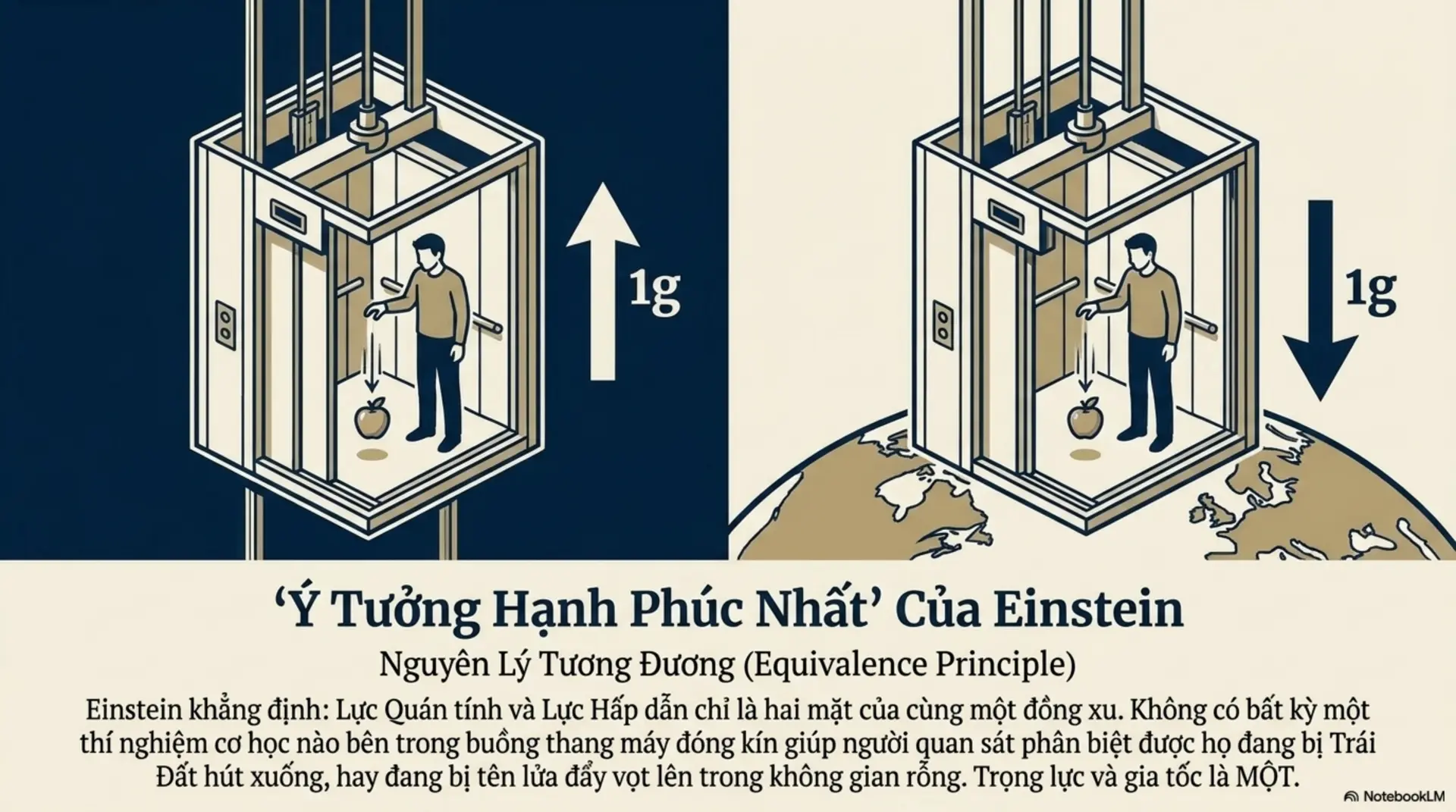 Slide Tóm tắt 11 - Thuyết Tương Đối Cho Mọi Người: Hành Trình Khám Phá Vũ Trụ Qua Tư Duy Einstein