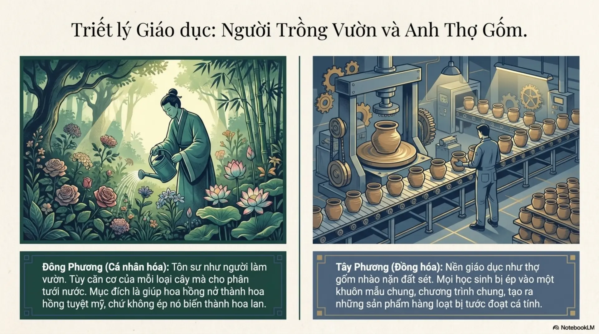 Slide Tóm tắt 11 - Văn Minh Đông Phương và Tây Phương: Tìm Lại Điểm Cân Bằng Trong