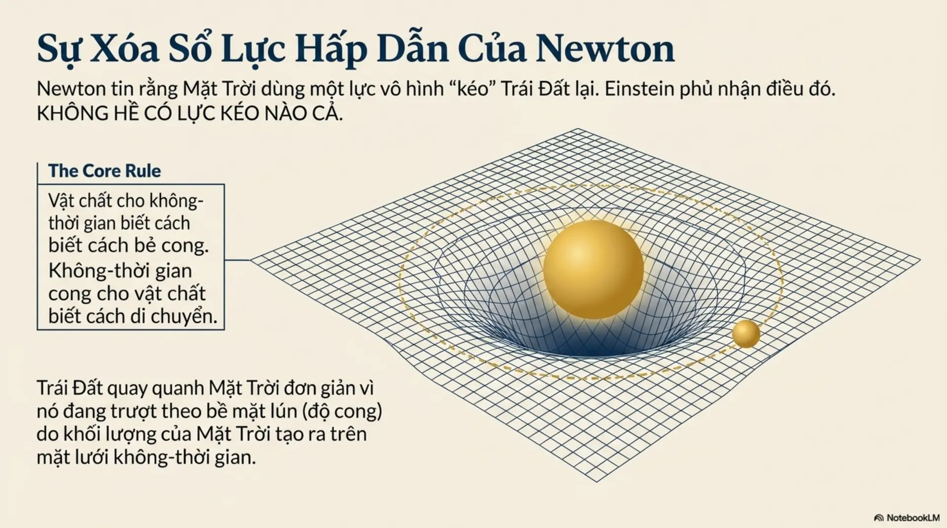 Slide Tóm tắt 13 - Thuyết Tương Đối Cho Mọi Người: Hành Trình Khám Phá Vũ Trụ Qua Tư Duy Einstein