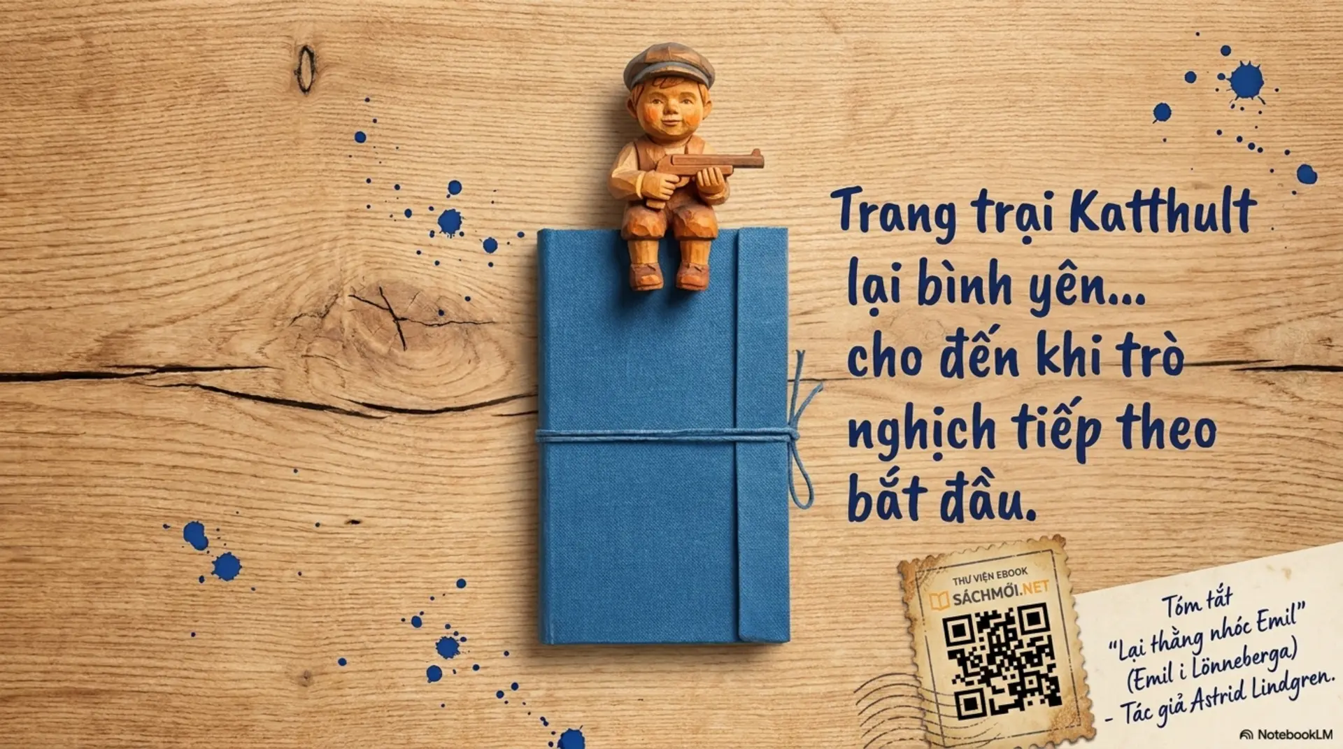 Slide Tóm tắt 15 - Lại Thằng Nhóc Emil: Thiên Thần Hay 
