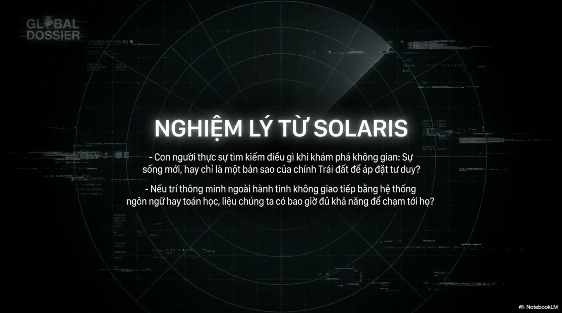 Slide Tóm tắt 17 - [Review] Solaris: Khi Vũ Trụ Là Một Tấm Gương Soi Chiếu Nội Tâm Con Người